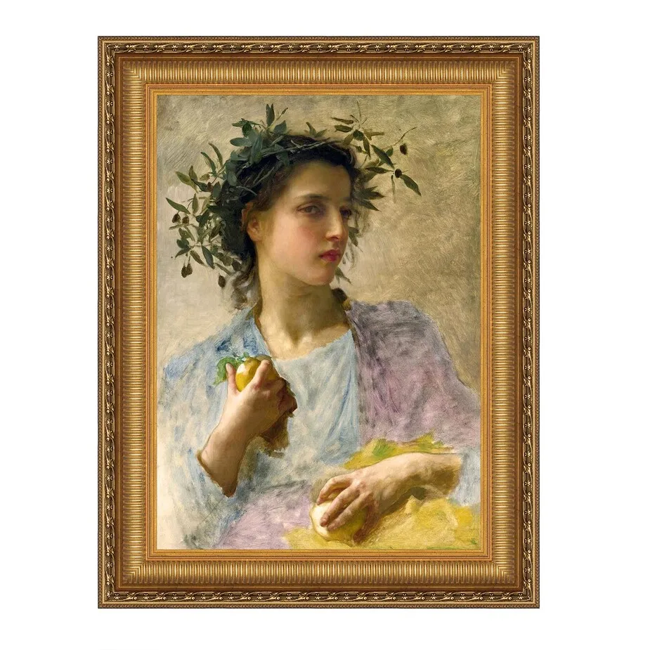 L'ete (Summer) Framed Canvas Replica Painting: Small
