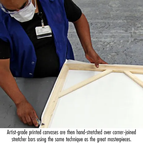 Portrait of a Young Woman Framed Canvas Replica Painting: Grande