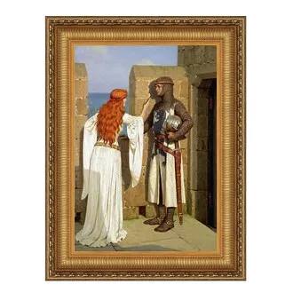 The Shadow Framed Canvas Replica Painting: Large