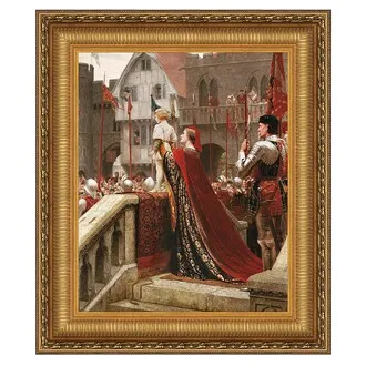 A Little Prince Framed Canvas Replica Painting: Large