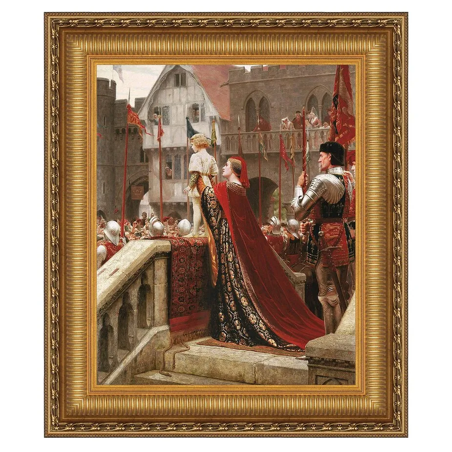 A Little Prince Framed Canvas Replica Painting: Large