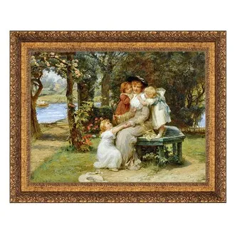 Me Too Framed Canvas Replica Painting: Grande