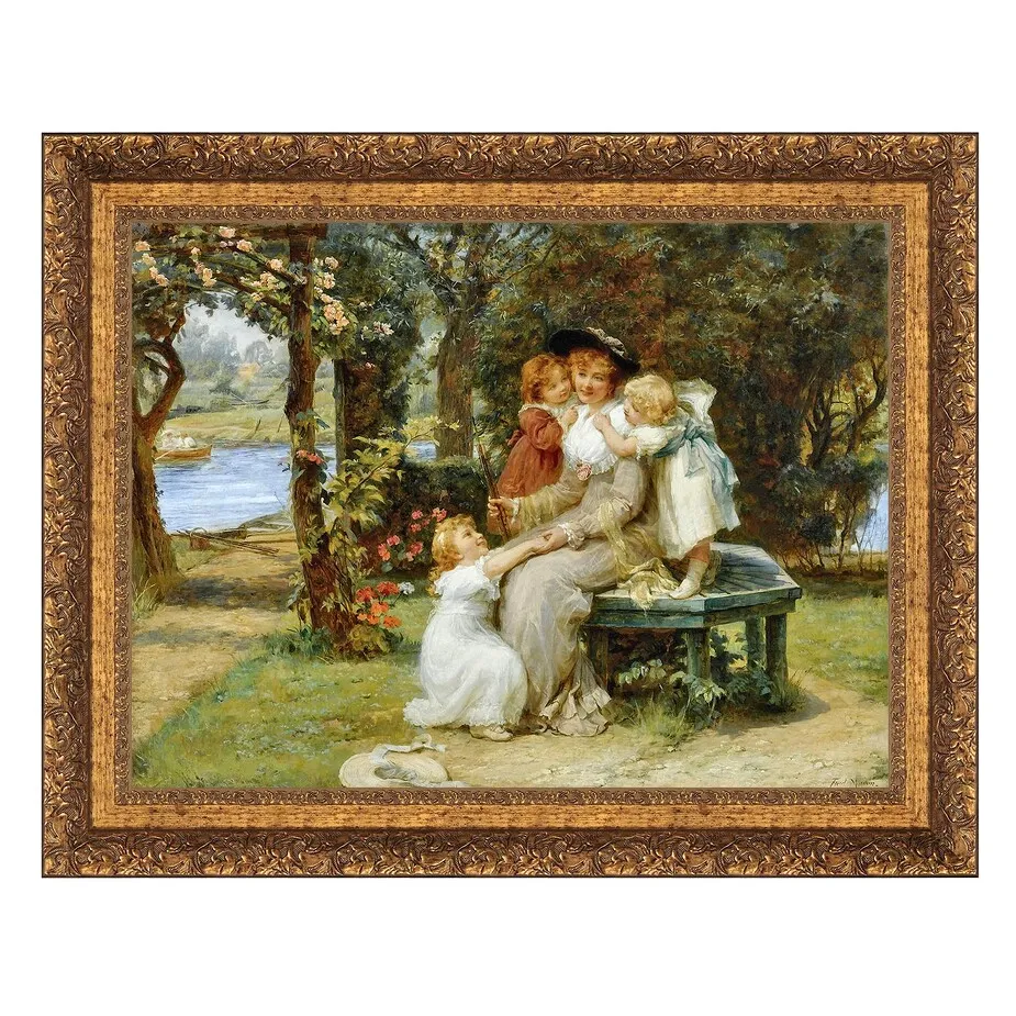 Me Too Framed Canvas Replica Painting: Grande