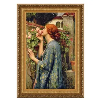 The Soul of the Rose Framed Canvas Replica Painting: Small