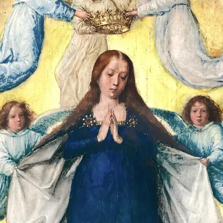 Assumption of the Virgin Framed Canvas Replica Painting: Small