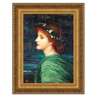 Stella Framed Canvas Replica Painting: Medium