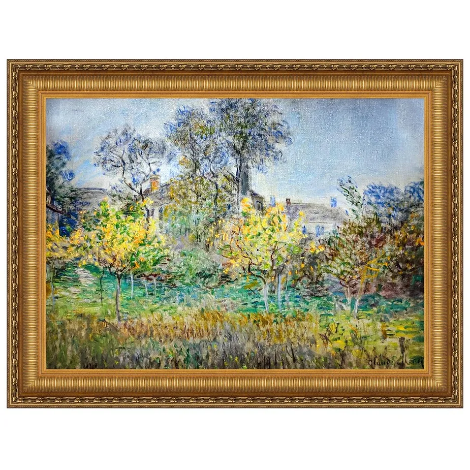 The Orchard Framed Canvas Replica Painting: Medium