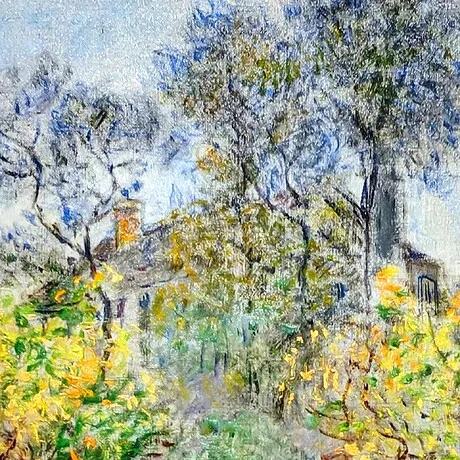 The Orchard Framed Canvas Replica Painting: Grande