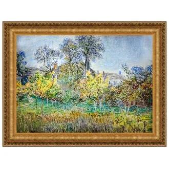 The Orchard Framed Canvas Replica Painting: Grande