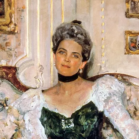 Princess Zinaida Yusupova Framed Canvas Replica Painting: Large