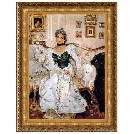 Princess Zinaida Yusupova Framed Canvas Replica Painting: Grande