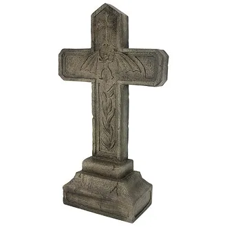 Balkan Vampire Blood Cross Statue: Each