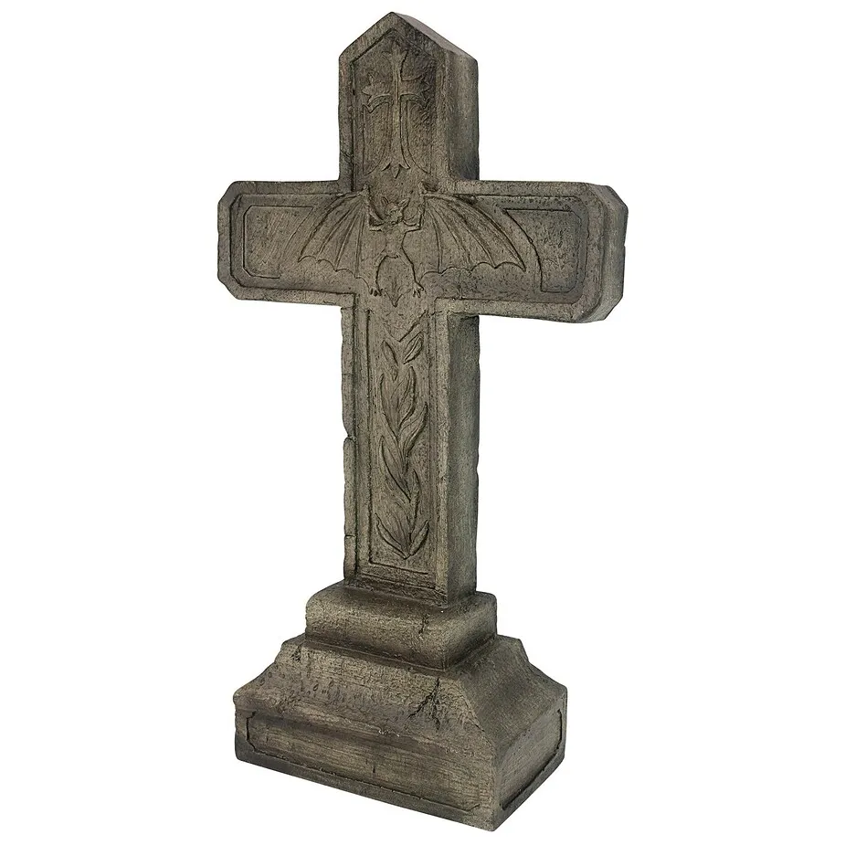 Balkan Vampire Blood Cross Statue: Each