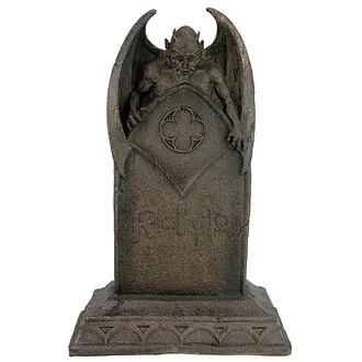 Vampire Demon Tombstone Statue: Each