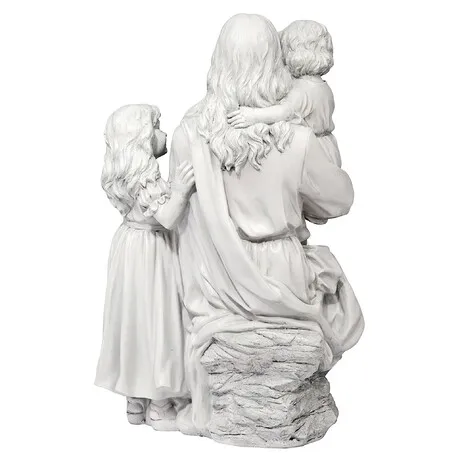 Jesus Loves the Little Children Garden Statue