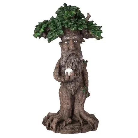 Treebeard Ent with Mystical Orb Statue