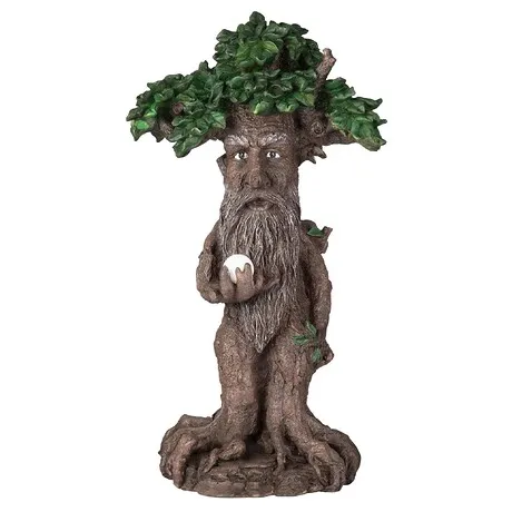 Treebeard Ent with Mystical Orb Statue