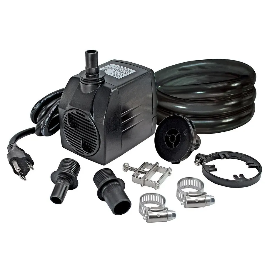 UL-Listed, Indoor/Outdoor, 400 GPH Water Pump Kit