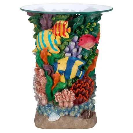 The Great Barrier Reef Glass-Topped Table