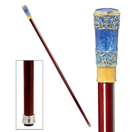 The Imperial Collection: Napoleonic Enameled Walking Stick