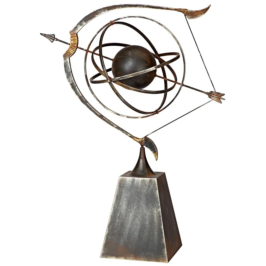 Decorative Metal Celestial Garden Armillary