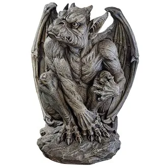 Silas the Gothic Gargoyle Sentry Statue: Large