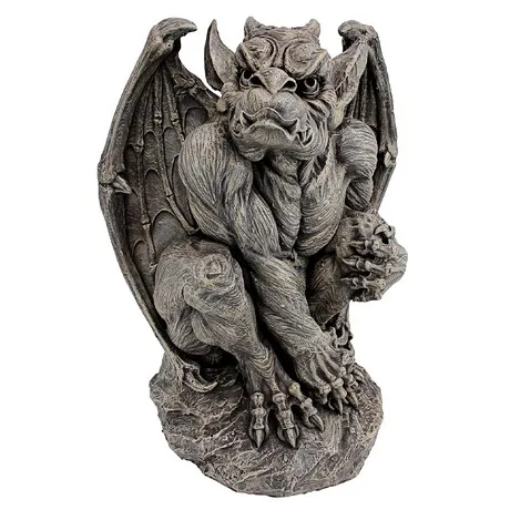 Silas the Gothic Gargoyle Sentry Statue: Large