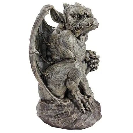 Silas the Gothic Gargoyle Sentry Statue: Large