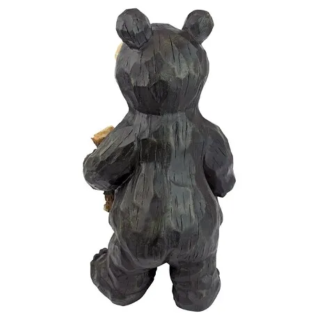 Black Forest Momma and Cub Bear Pair Statue
