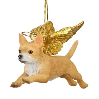 Honor Your Pet: Chihuahua Holiday Dog Angel Ornament