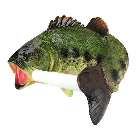 Reeling Trout Bathroom Toilet Paper Holder