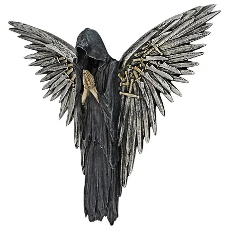 Soul of the Warrior Grim Reaper Wall Sculpture