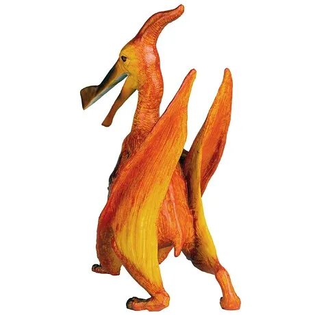 Scaled Jurassic Pterodactyl Dinosaur Statue