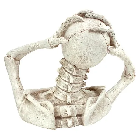 Shriek the Screaming Skeleton Statue: Large