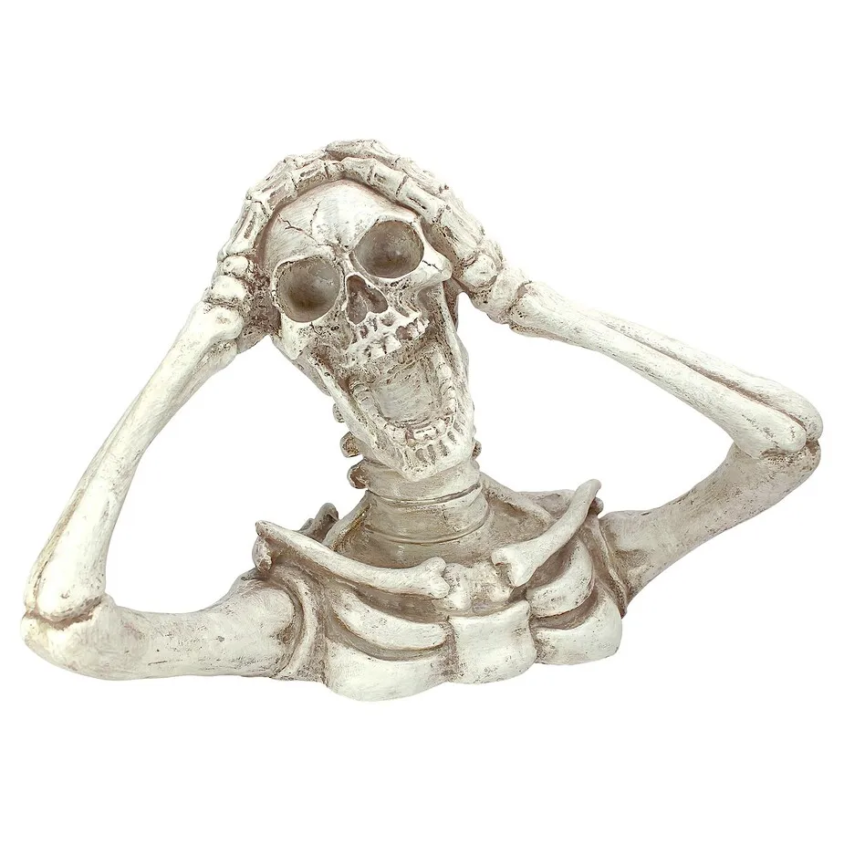Shriek the Screaming Skeleton Statue: Large