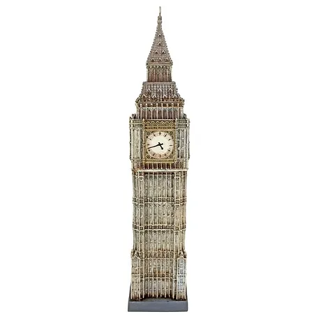 London's Big Ben English Landmark Clock Tower Statue