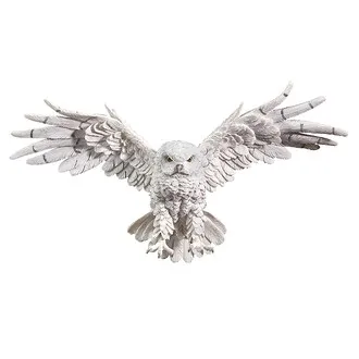 Mystical Spirit Owl Wall Sculpture: Medium