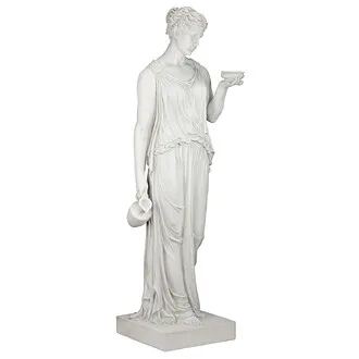 Hebe the Goddess of Youth Statue: Estate