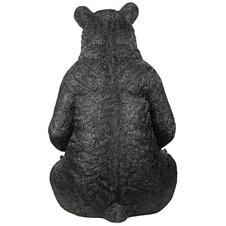 Bear-Zerk Giant Sitting Black Bear Statue