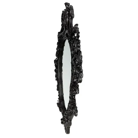 Madame Antoinette Ebony Black Salon Mirror