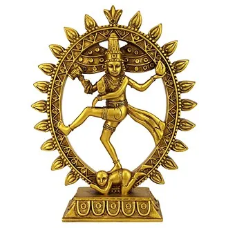 Dancing Shiva God of Cosmic Energy Statue: Small