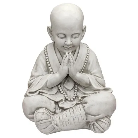 Praying Baby Buddha Asian Garden Statue