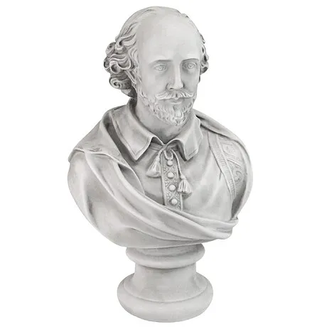 William Shakespeare Sculptural Bust: Large