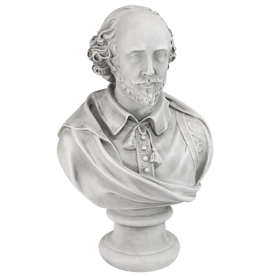 William Shakespeare Sculptural Bust: Large