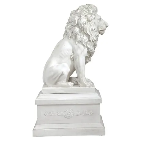 Lion of Florence Sentinel Statue & Base