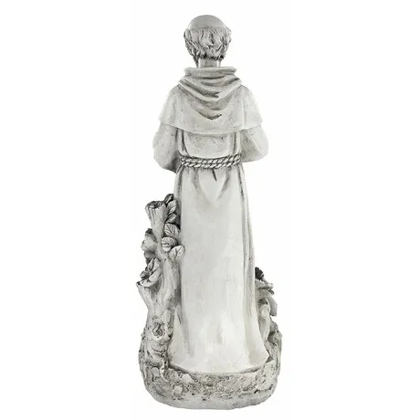 Saint Francis Garden Reflection Pool Birdbath Statue