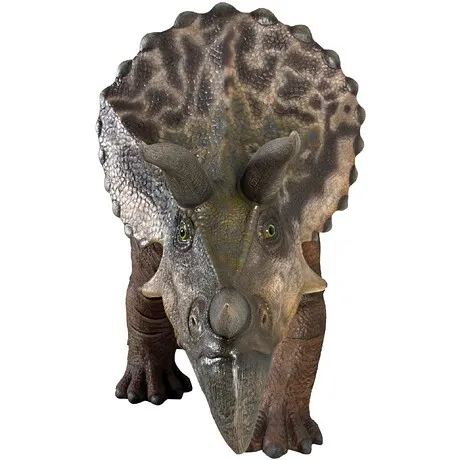 Jurassic-Sized Triceratops Dinosaur Statue