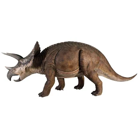 Jurassic-Sized Triceratops Dinosaur Statue