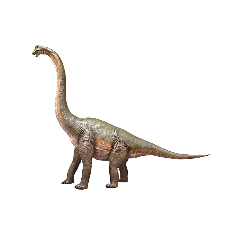 Jurassic-Sized Brachiosaurus Dinosaur Statue