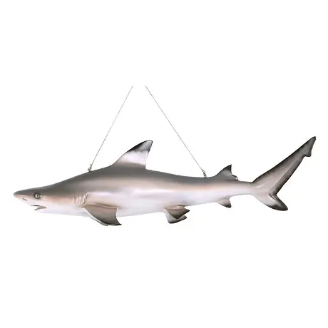 Blacktip Shark Ceiling Mount Trophy Statue